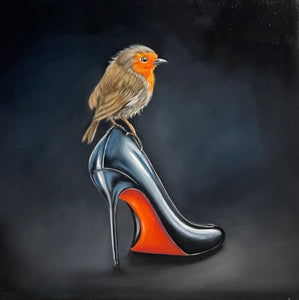Lady in red Hos  Ros Gallery APRIL/MAJ