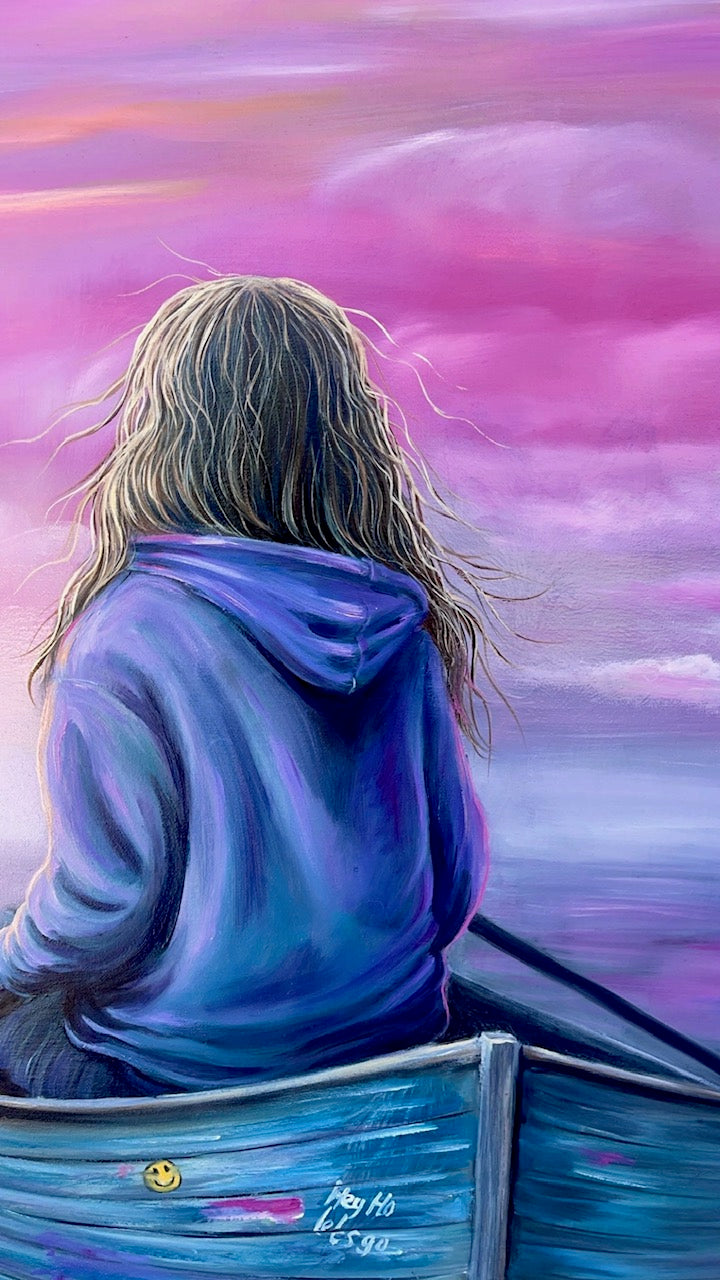 pink tranquility - Ros Gallery April/maj 2025