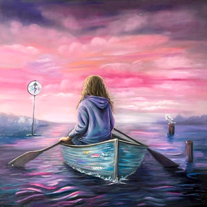 pink tranquility - Ros Gallery April/maj 2025