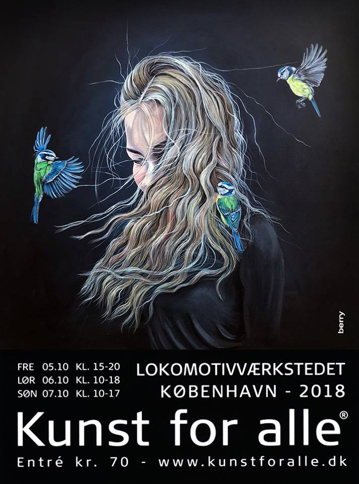 Udstiller på Kunst for alle 2018    okt d. 5,6,7