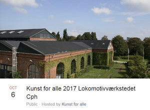 Udstiller på Kunst for alle 2017      6 - 8 okt stand 99