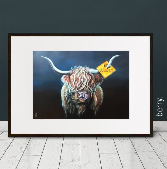 No Bullshit framed poster