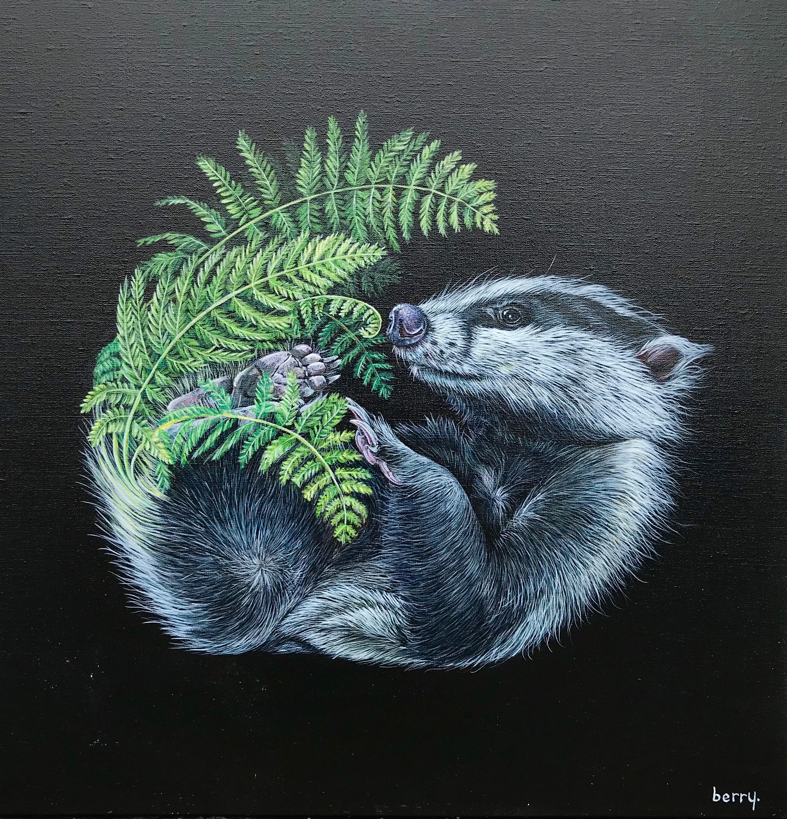 The "tales" of a bushy badger