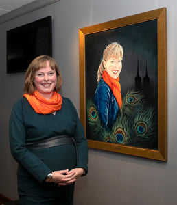 Roskilde Borgmester portræt  - Joy Mogensen