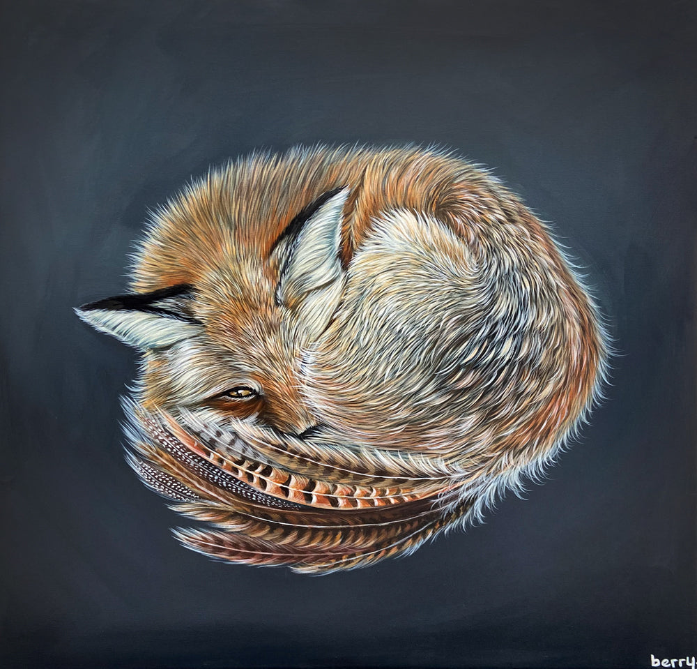 Foxy feathers
