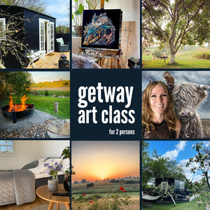 Relax with a getaway Art Classes for 2  -  D.22-23 April  - Unleash Your Inner Artist