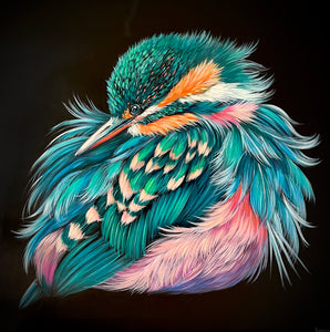 kingfisher swirl