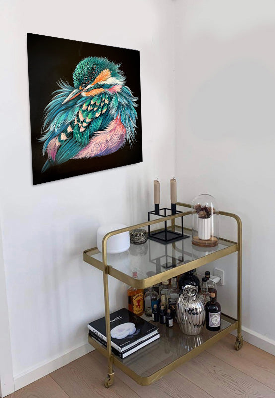 kingfisher swirl